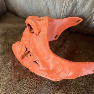 “Demon Oni‎ Half Face Mask – Cosplay, Samurai, LARP, Halloween, Costume Prop”